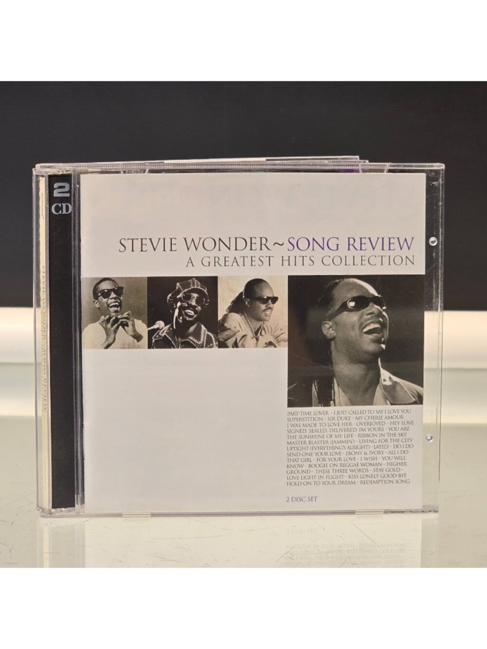 Double CD Stevie Wonder A Greatest Hits Collection 1996 Motown Song Review